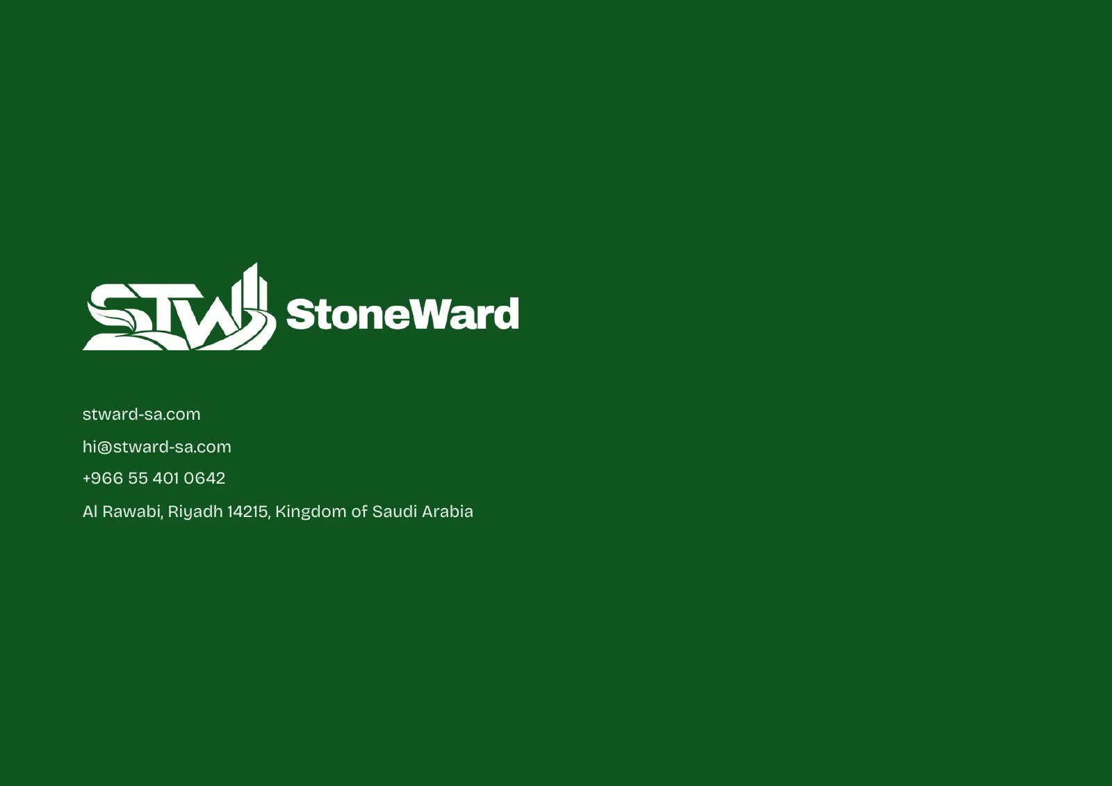 Stone Ward — 13